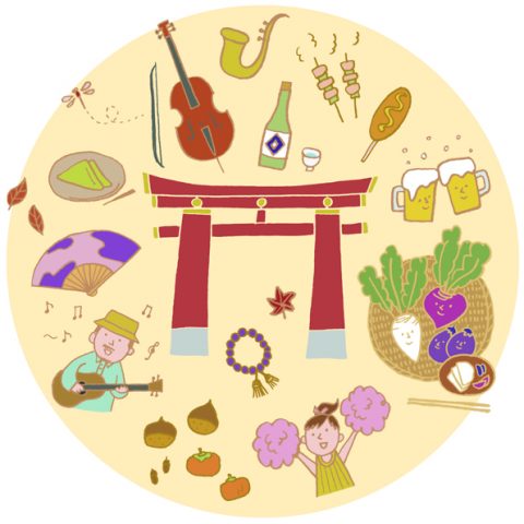 京都イラスト制作