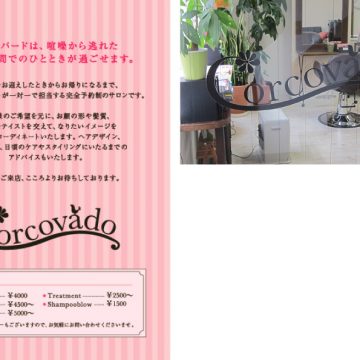 美容室コルコバードDM制作